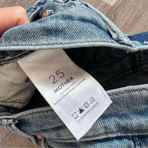 MOTHER superior the fly cut tomcat roller jean in crashing - Picture 9 of 13